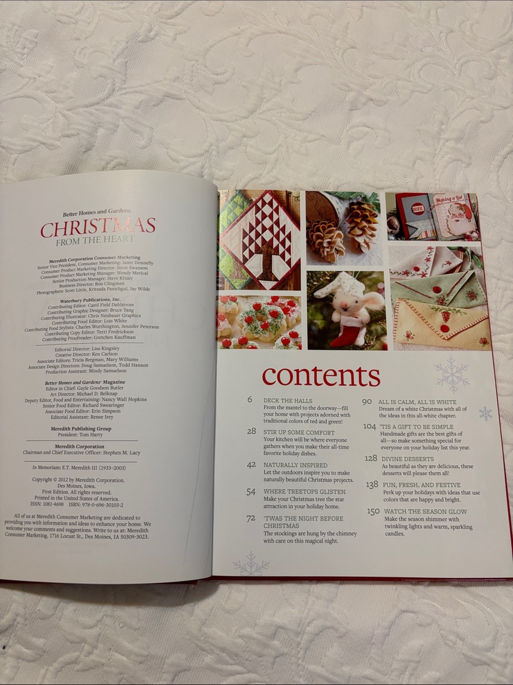 Better Homes And Gardens Holiday Book - Red, Green & Brown Cover - Picture 3 of 7